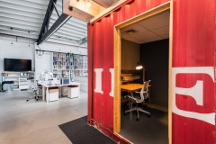 Shipping Containers in Cards Against Humanity - Chicago Offices