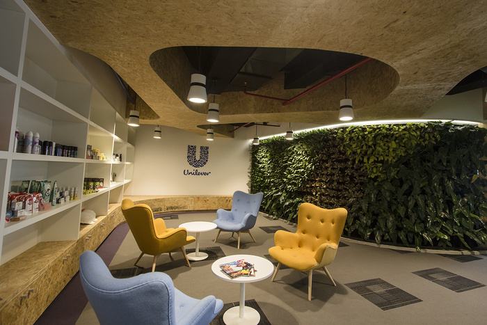 Nội thất văn phòng Unilever vừa hoàn thành ở Peru.