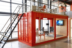 Shipping Containers in 99c Offices - Cape Town
