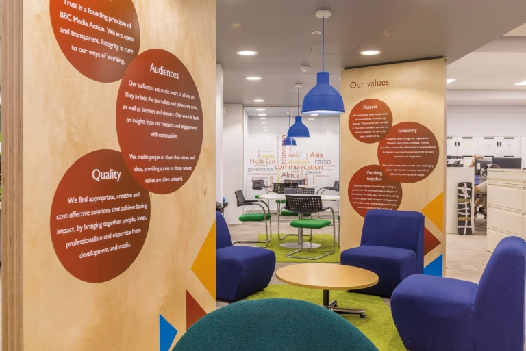 BBC Media Action Offices - London | Office Snapshots