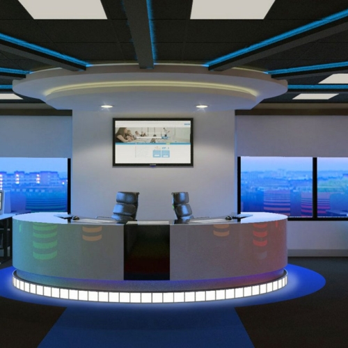 recent IT Training Company “Hacking Lab” – London office design projects
