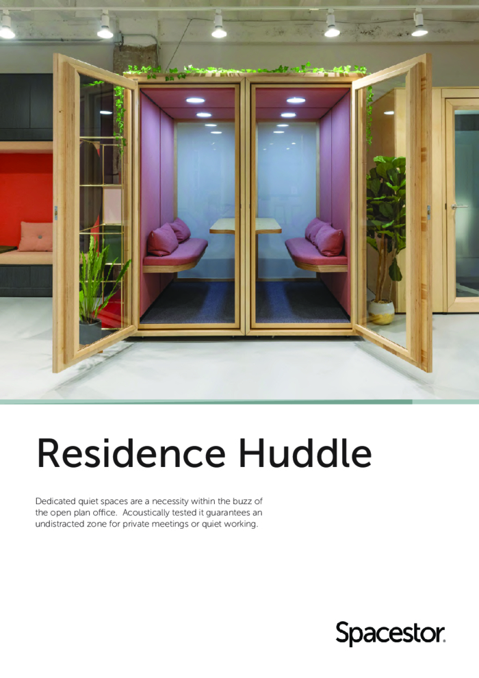 Residence Huddle Brochure UK