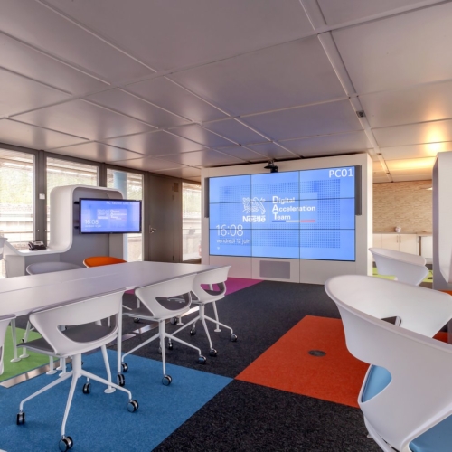 recent Nestlé Digital Acceleration Center – Paris office design projects