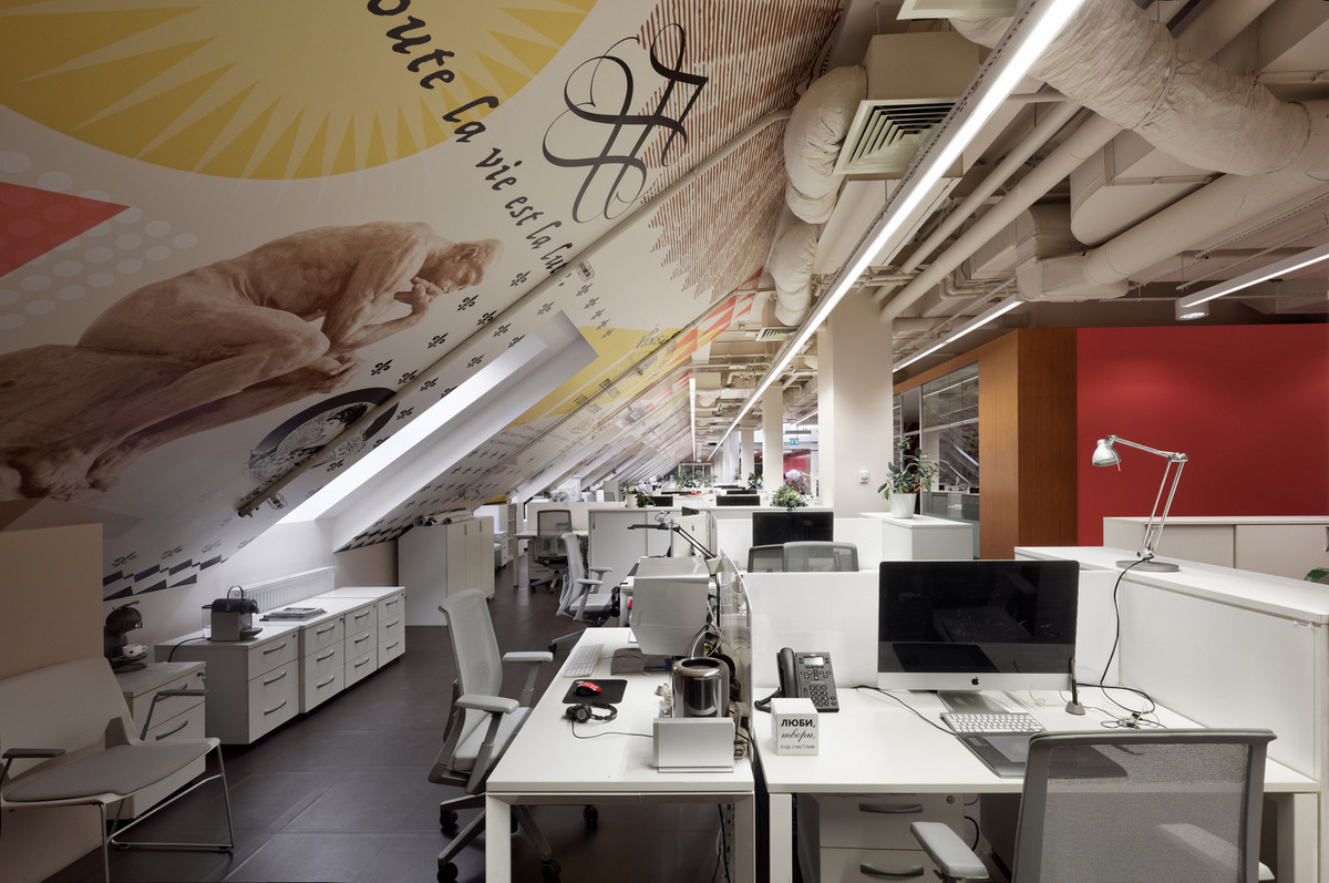Moet Hennessy Offices - Moscow, Office Snapshots