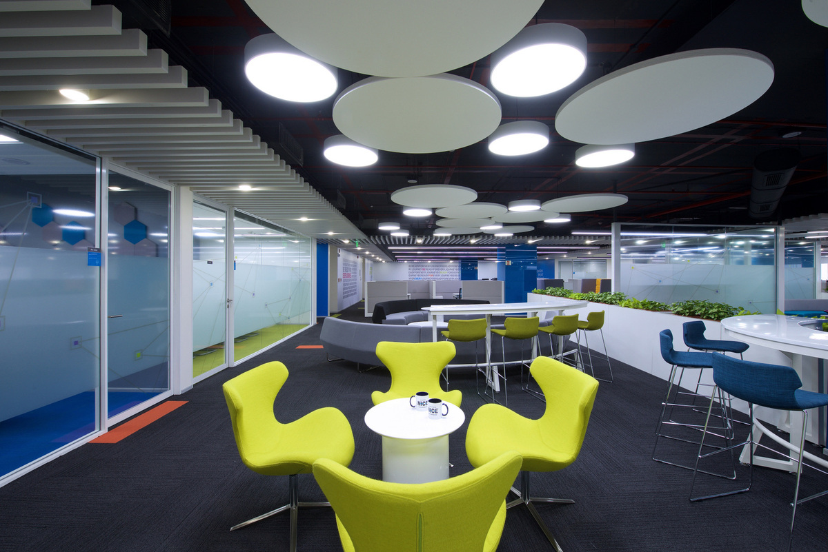 NICE Systems Offices Pune Office Snapshots   Dsp Nice Office Design 1 1200x801 