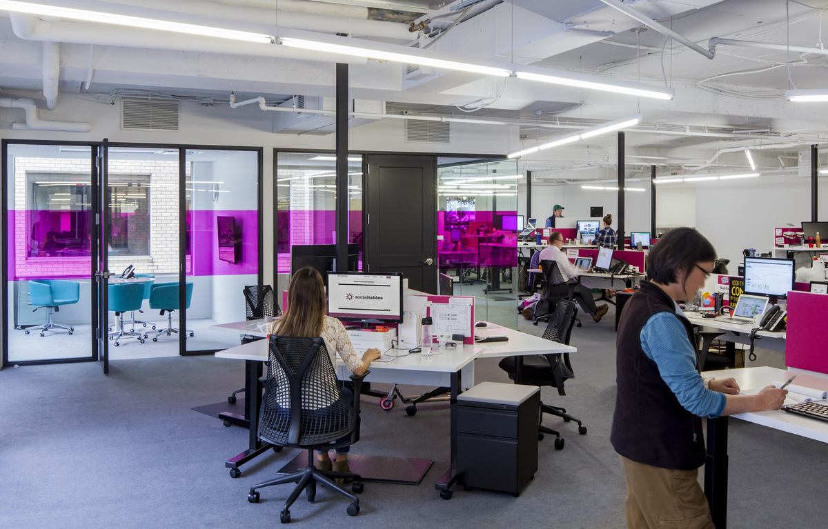 Social Tables Offices Washington DC Office Snapshots