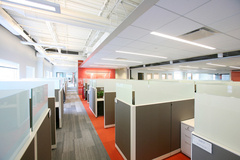 Cubicle in Blackbaud Offices - Cambridge