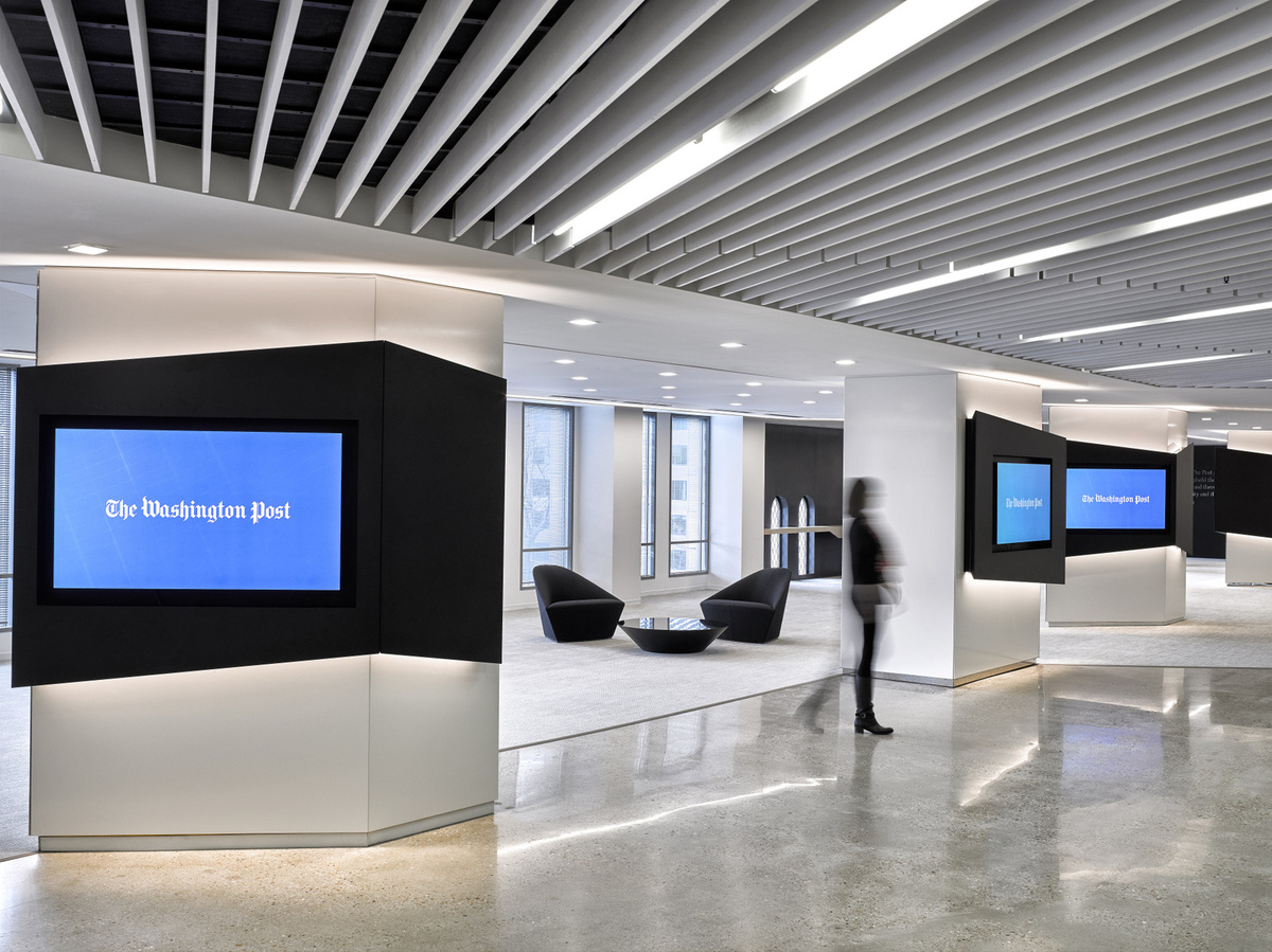 The Washington Post Headquarters Washington D.C. Office Snapshots