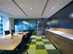 World Map in Tabcorp Offices - Sydney