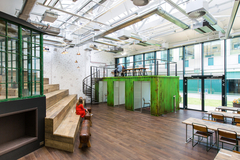 Shipping Containers in Hello Fresh Offices - London
