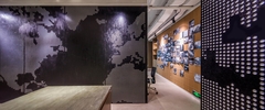World Map in Holmes Miller Offices - Guangzhou