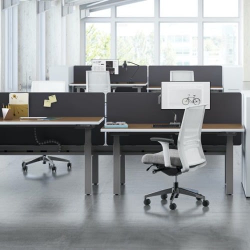 Xsede Height Adjustable Tables by Kimball