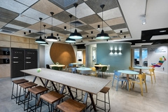 Cafe Seating in Viaccess-Orca Offices - Ra'anana