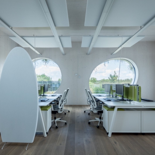 recent Liko-S Innovation Center Offices – Slavkov u Brna office design projects