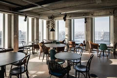 Cafe Seating in ID&T Offices - Amsterdam