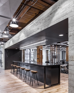 wood walls in Land O'Lakes / FLM+ Offices - Minneapolis