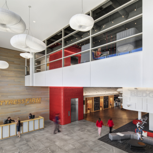 recent Mattress Firm Offices – Houston office design projects