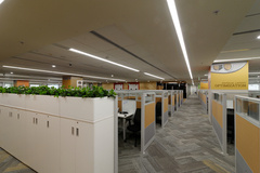 Cubicle in Mentor Graphics Offices - Bangalore