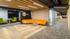 Waiting Area in OLX Offices - Bucharest