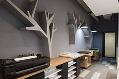 Print and Copy Area in Amarilo Offices - Panama City