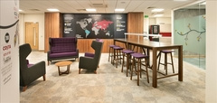 World Map in Costa Coffee Offices - Essex