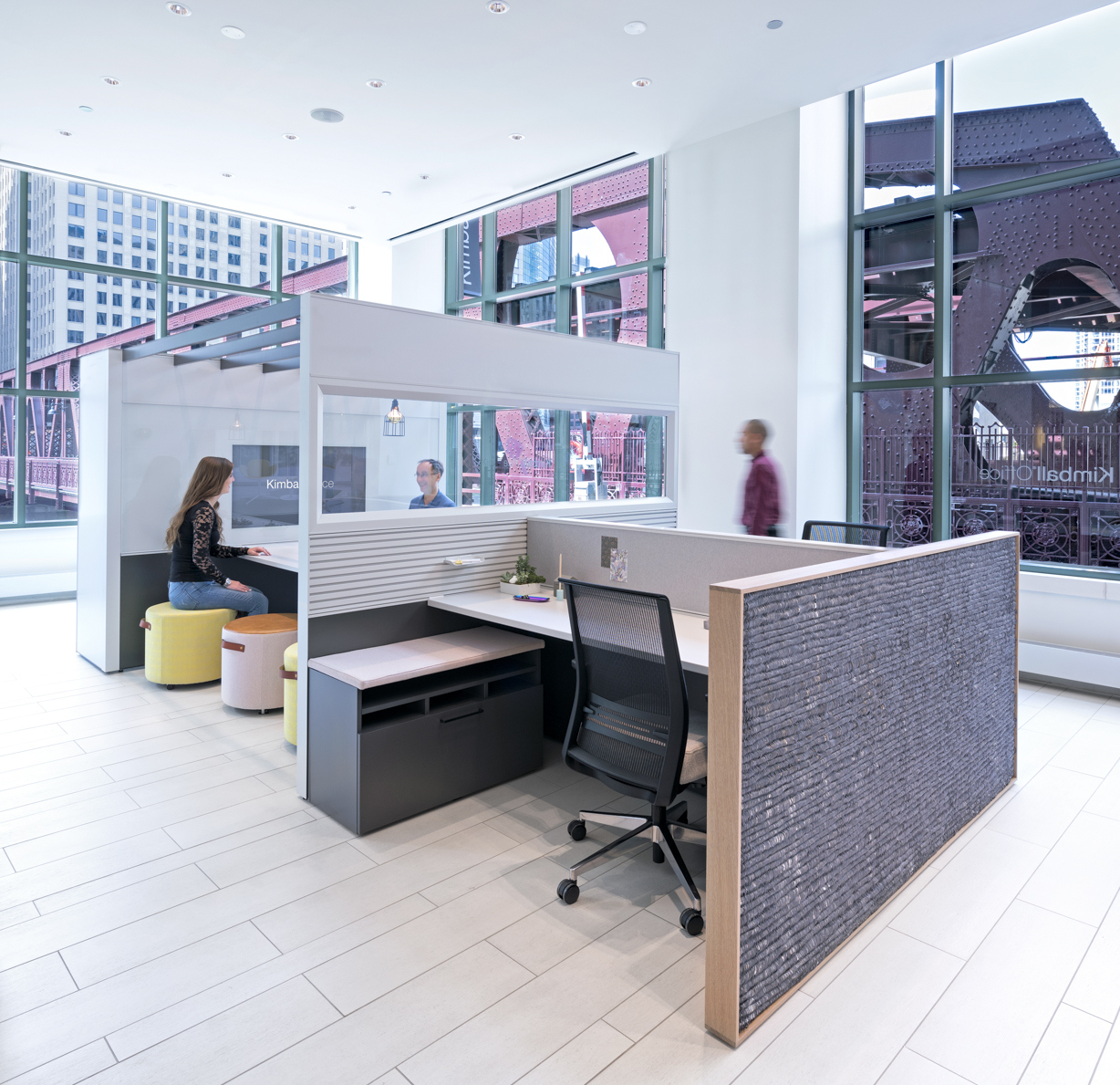 Kimball's Chicago Showroom Office Snapshots