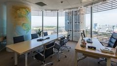 World Map in Friesland Campina Offices - Ho Chi Minh City
