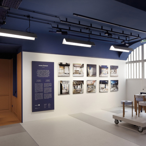 recent Atelier Tarkett Showroom and Office – Paris office design projects