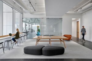 One Legacy West's Communal Space and Lobby - Dallas