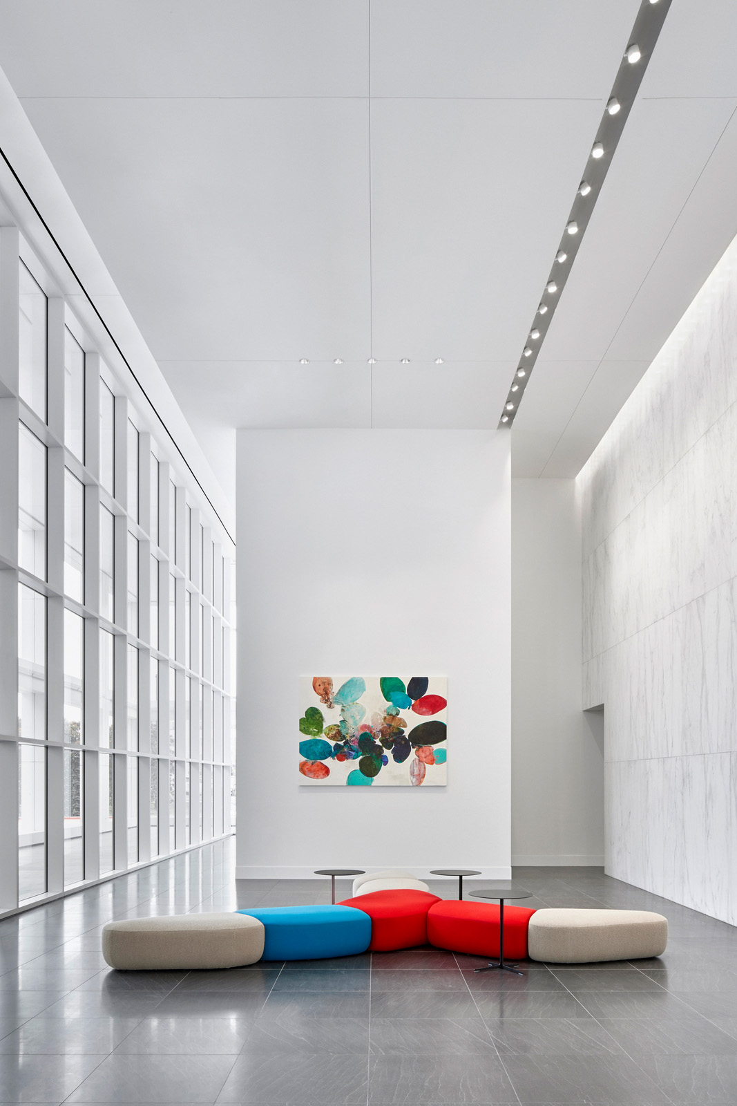 One Legacy West's Communal Space and Lobby Dallas Office Snapshots