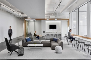 One Legacy West's Communal Space and Lobby - Dallas