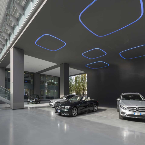 recent Mercedes Benz Italia Offices – Rome office design projects
