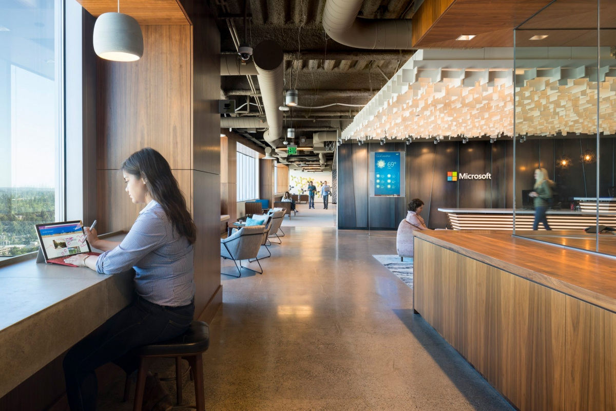 Microsoft PacWest Offices Bellevue Office Snapshots