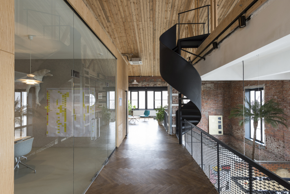 Garage Museum of Contemporary Art Headquarters Moscow Office Snapshots