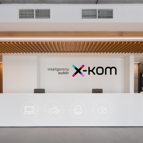 recent x-kom Offices – Częstochowa office design projects
