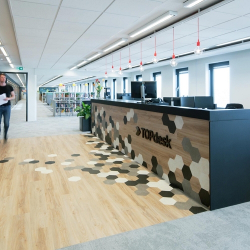 recent TOPdesk Office – Delft office design projects