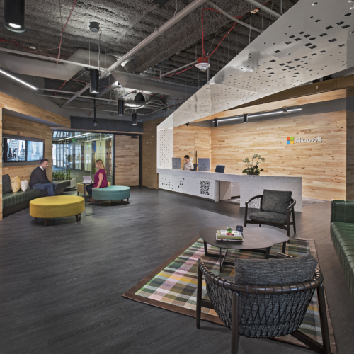 recent Microsoft Technology Center – Detroit office design projects