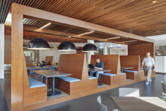 Cafeteria in RTI International Headquarters - Research Triangle Park