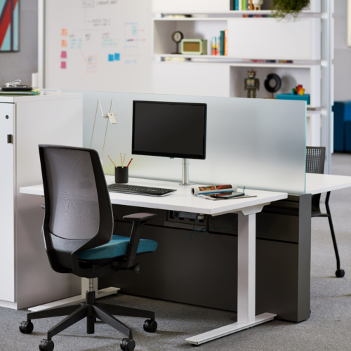 k. stand Height-Adjustable Tables - 0