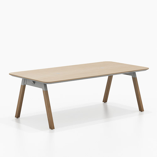 Rockwell Unscripted Sawhorse Table by Knoll