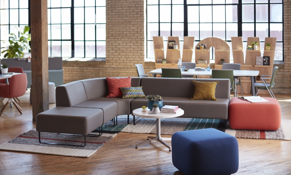 Haworth Riverbend Lounge | Office Snapshots