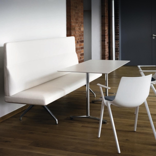 Insit Upholstered Bench With Backrest - 0