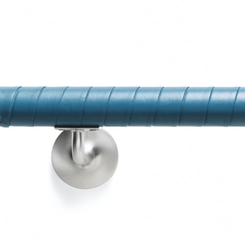 Spinneybeck Leather Wrapped Handrails | Office Snapshots