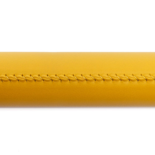 Leather Wrapped Handrails | Office Snapshots