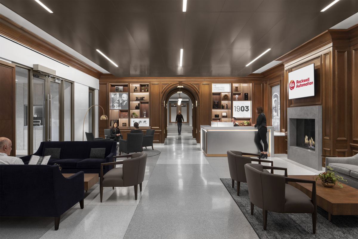 Rockwell Automation Customer Experience Center & Lobby Renovation