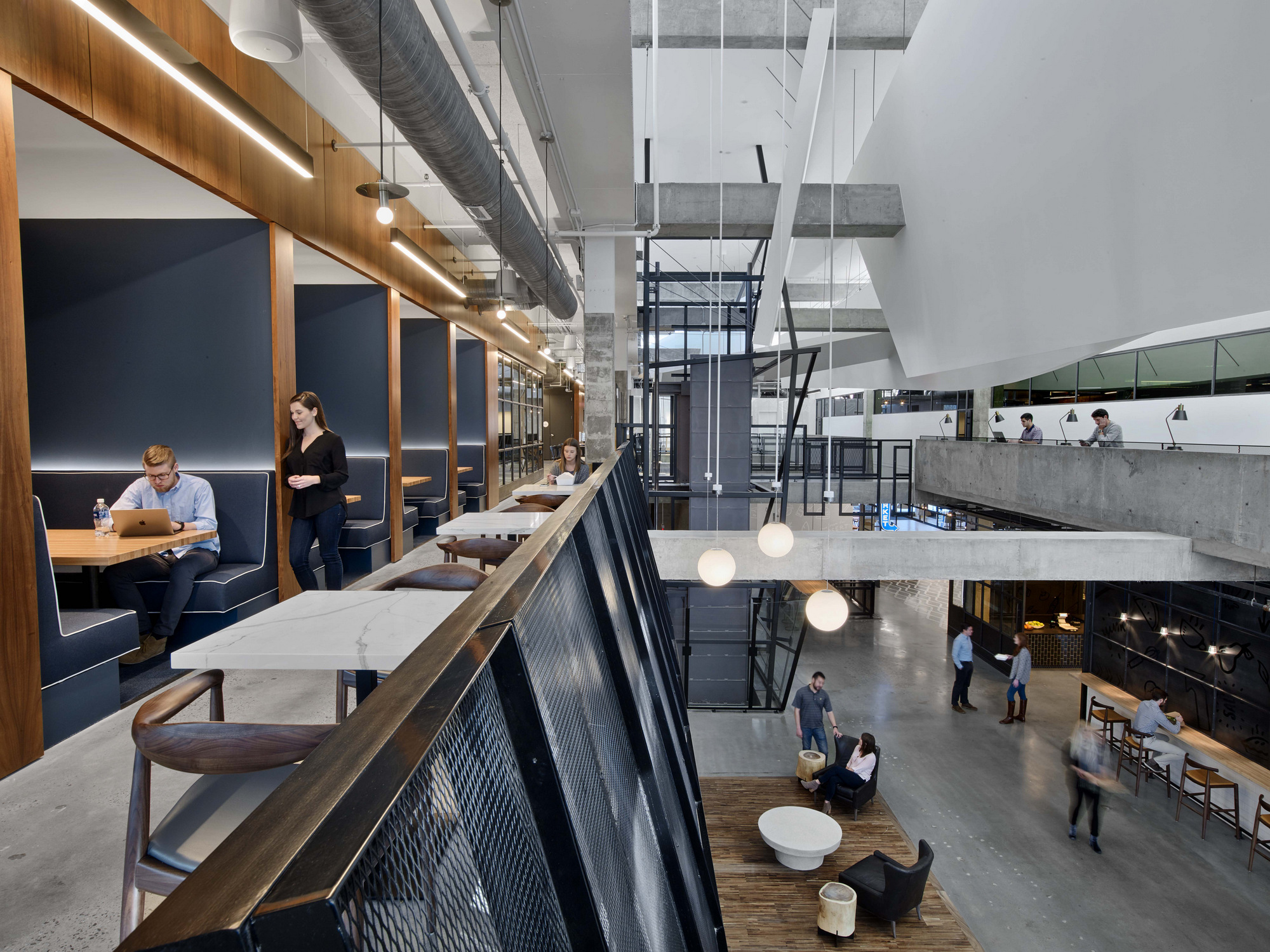 Turner Broadcasting Headquarters Atlanta Office Snapshots