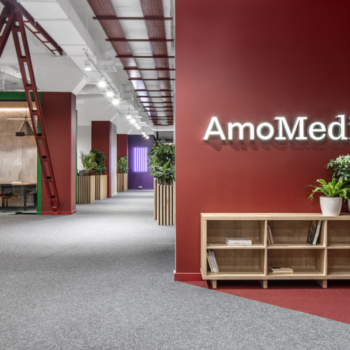 recent AmoMedia Offices – Kiev office design projects