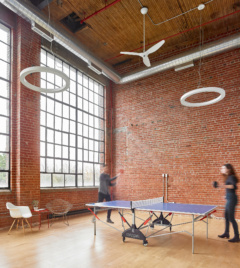 Ceiling Fans in Azure Offices - Toronto