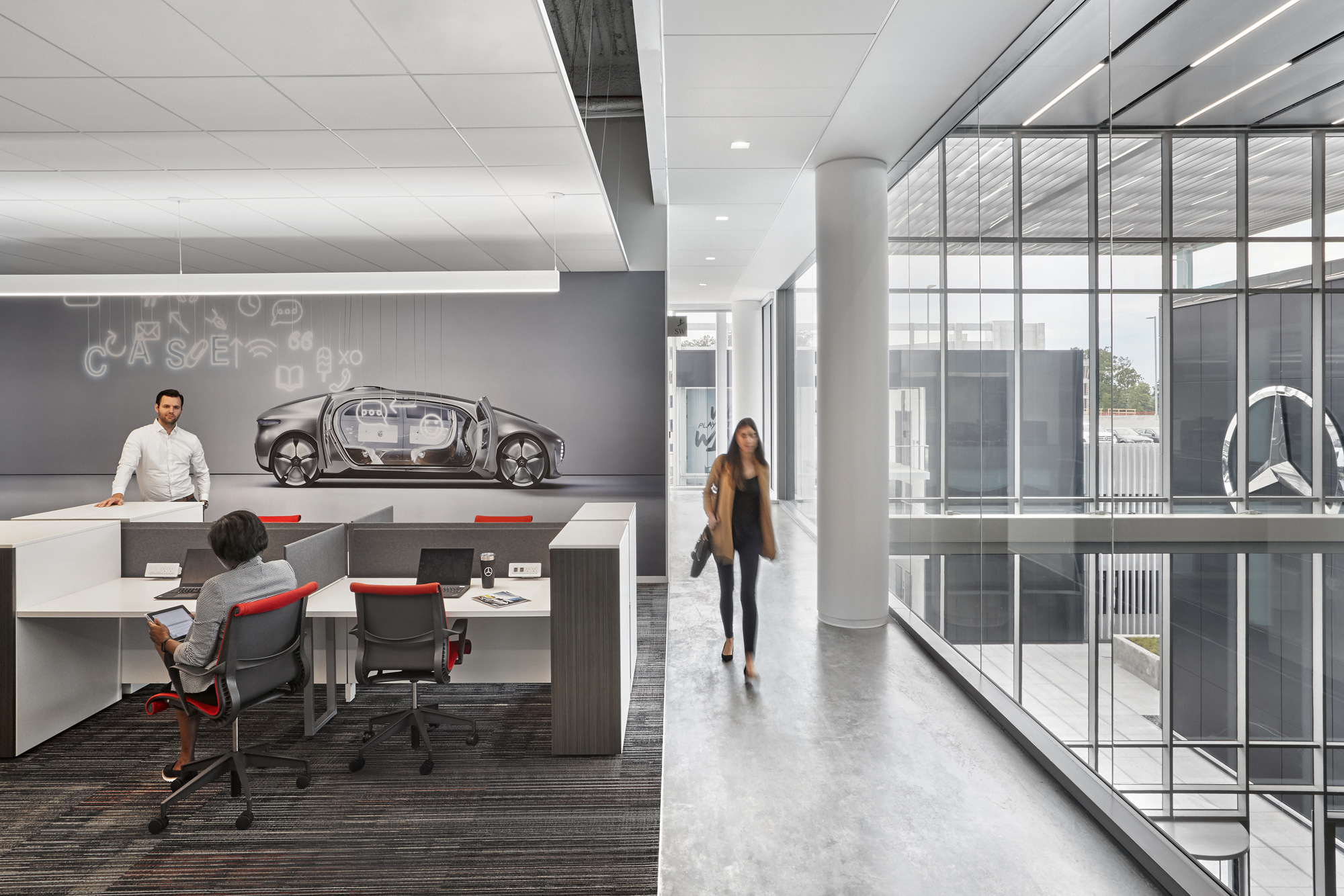 MercedesBenz USA Offices Sandy Springs Office Snapshots