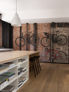 Bike Storage in Feldman Architecture Offices - San Francisco